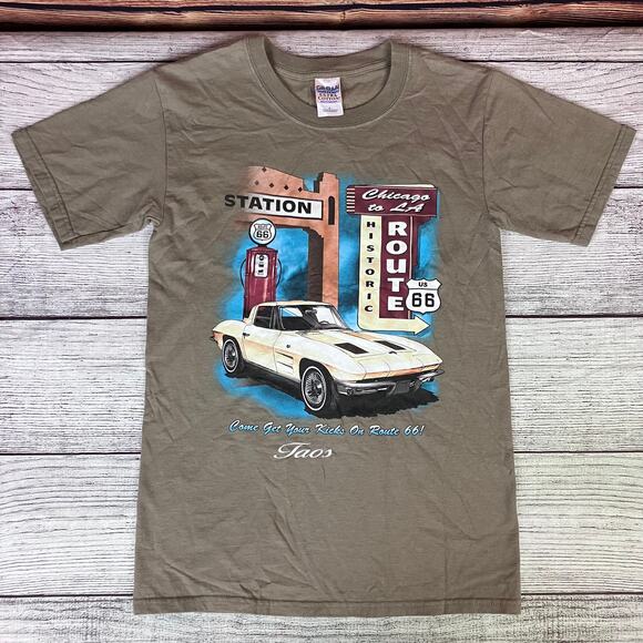Vintage Route 66 "Come Get Your Kicks On Route 66" T-shirt - Picture 2 of 6